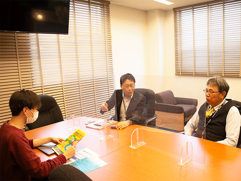 株式会社アイギス三河エージェンシー_取材風景