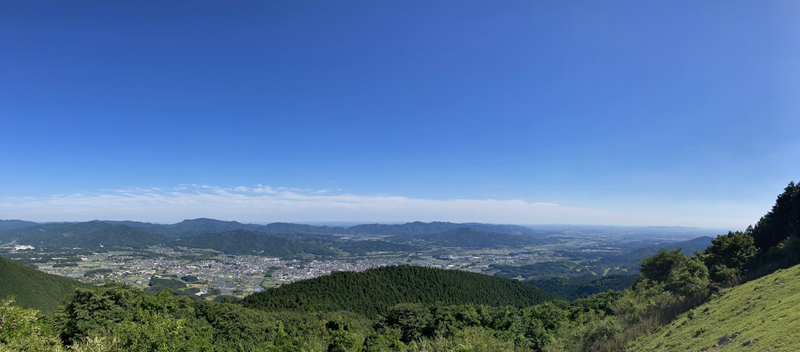 新城スカイパークからのパノラマ